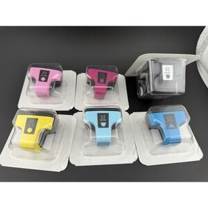 SEALED! Lot of 6 Genuine HP CB279W thru CB284W 02 Series Ink for Photo Packs